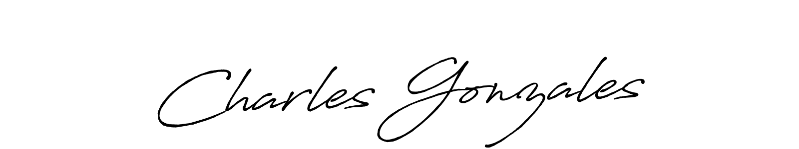 How to Draw Charles Gonzales signature style? Antro_Vectra_Bolder is a latest design signature styles for name Charles Gonzales. Charles Gonzales signature style 7 images and pictures png