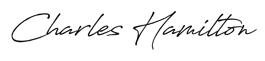 An effortless, minimalist signature concept for Charles Hamilton using Antro_Vectra_Bolder design. Clean lines that look great on any document. Charles Hamilton signature style 7 images and pictures png