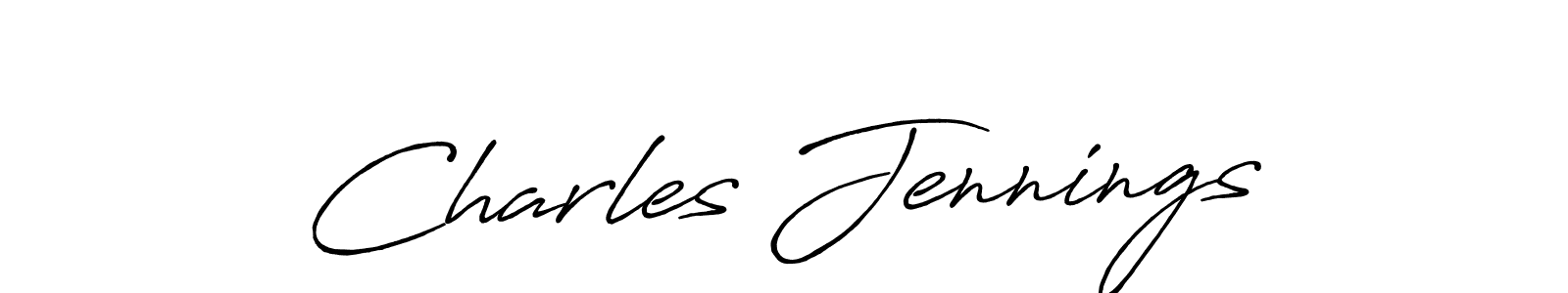 The best way (Antro_Vectra_Bolder) to make a short signature is to pick only two or three words in your name. The name Charles Jennings include a total of six letters. For converting this name. Charles Jennings signature style 7 images and pictures png