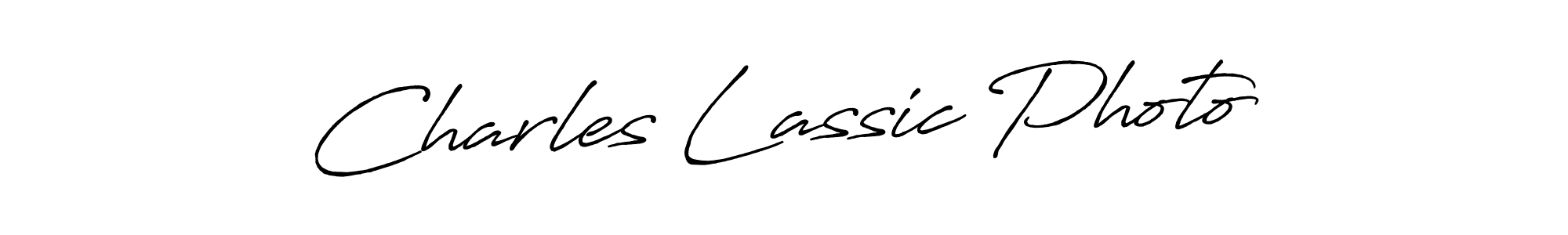 Charles Lassic Photo stylish signature style. Best Handwritten Sign (Antro_Vectra_Bolder) for my name. Handwritten Signature Collection Ideas for my name Charles Lassic Photo. Charles Lassic Photo signature style 7 images and pictures png