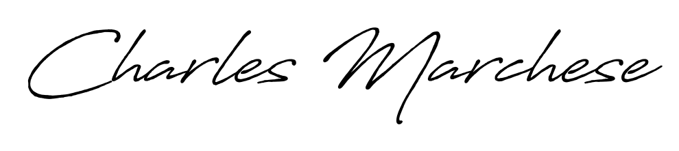 Express your personality with a custom Charles Marchese signature crafted with Antro_Vectra_Bolder typography. Free transparent PNG download available. Charles Marchese signature style 7 images and pictures png