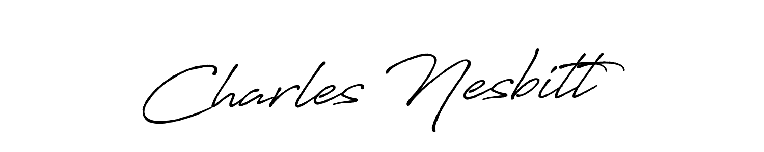 How to Draw Charles Nesbitt signature style? Antro_Vectra_Bolder is a latest design signature styles for name Charles Nesbitt. Charles Nesbitt signature style 7 images and pictures png