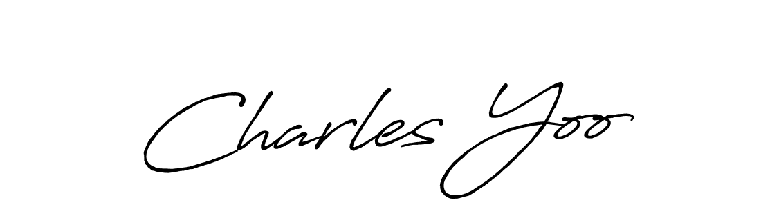 Use a signature maker to create a handwritten signature online. With this signature software, you can design (Antro_Vectra_Bolder) your own signature for name Charles Yoo. Charles Yoo signature style 7 images and pictures png