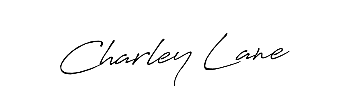 Charley Lane stylish signature style. Best Handwritten Sign (Antro_Vectra_Bolder) for my name. Handwritten Signature Collection Ideas for my name Charley Lane. Charley Lane signature style 7 images and pictures png