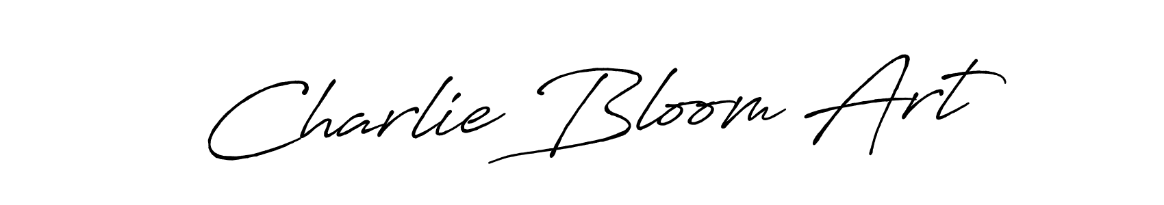 Also we have Charlie Bloom Art name is the best signature style. Create professional handwritten signature collection using Antro_Vectra_Bolder autograph style. Charlie Bloom Art signature style 7 images and pictures png