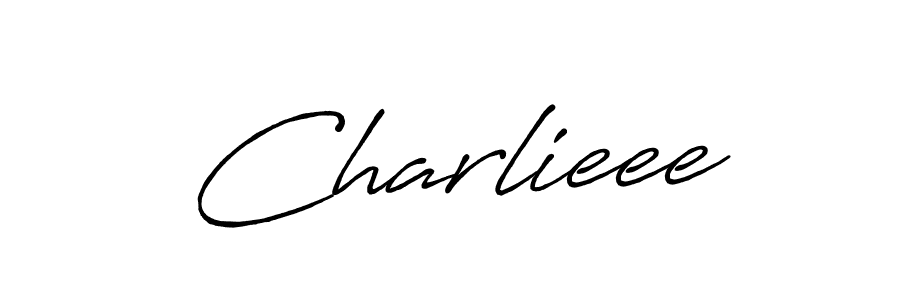 Similarly Antro_Vectra_Bolder is the best handwritten signature design. Signature creator online .You can use it as an online autograph creator for name Charlieee. Charlieee signature style 7 images and pictures png