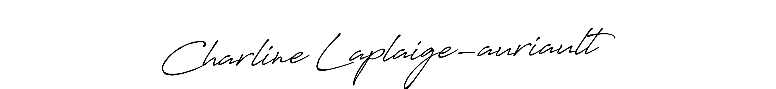 Use a signature maker to create a handwritten signature online. With this signature software, you can design (Antro_Vectra_Bolder) your own signature for name Charline Laplaige-auriault. Charline Laplaige-auriault signature style 7 images and pictures png