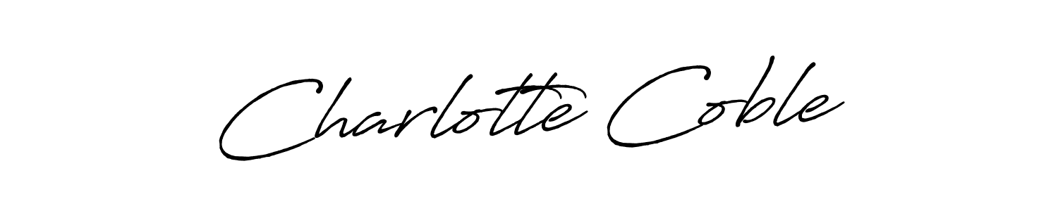 How to make Charlotte Coble signature? Antro_Vectra_Bolder is a professional autograph style. Create handwritten signature for Charlotte Coble name. Charlotte Coble signature style 7 images and pictures png