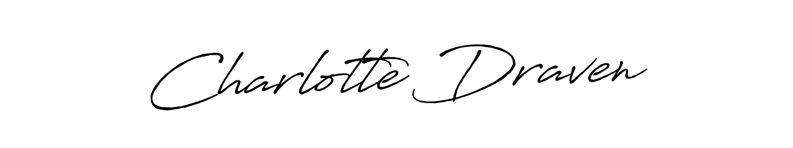 Charlotte Draven stylish signature style. Best Handwritten Sign (Antro_Vectra_Bolder) for my name. Handwritten Signature Collection Ideas for my name Charlotte Draven. Charlotte Draven signature style 7 images and pictures png