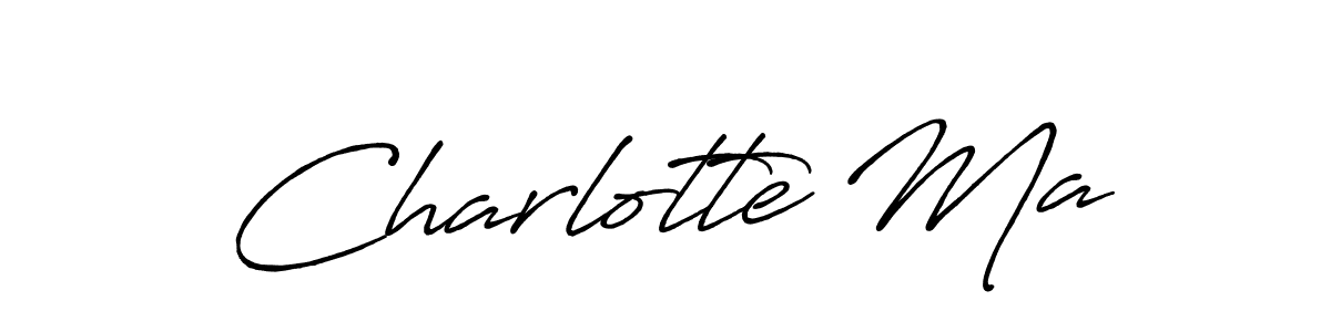 Similarly Antro_Vectra_Bolder is the best handwritten signature design. Signature creator online .You can use it as an online autograph creator for name Charlotte Ma. Charlotte Ma signature style 7 images and pictures png