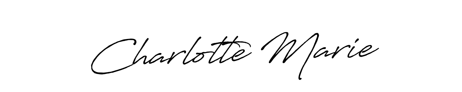 You should practise on your own different ways (Antro_Vectra_Bolder) to write your name (Charlotte Marie) in signature. don't let someone else do it for you. Charlotte Marie signature style 7 images and pictures png