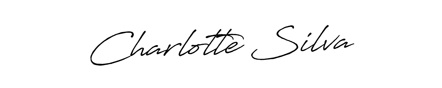 How to make Charlotte Silva signature? Antro_Vectra_Bolder is a professional autograph style. Create handwritten signature for Charlotte Silva name. Charlotte Silva signature style 7 images and pictures png