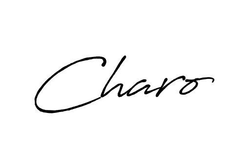 Also we have Charo name is the best signature style. Create professional handwritten signature collection using Antro_Vectra_Bolder autograph style. Charo signature style 7 images and pictures png