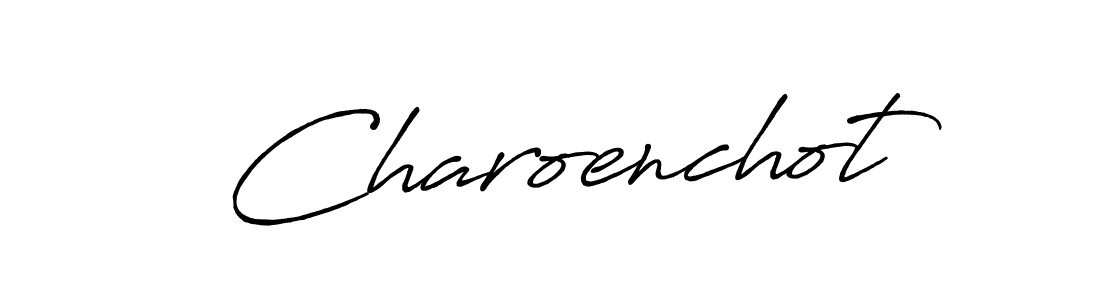 Use a signature maker to create a handwritten signature online. With this signature software, you can design (Antro_Vectra_Bolder) your own signature for name Charoenchot. Charoenchot signature style 7 images and pictures png