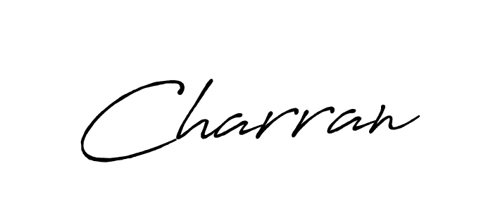 How to make Charran name signature. Use Antro_Vectra_Bolder style for creating short signs online. This is the latest handwritten sign. Charran signature style 7 images and pictures png