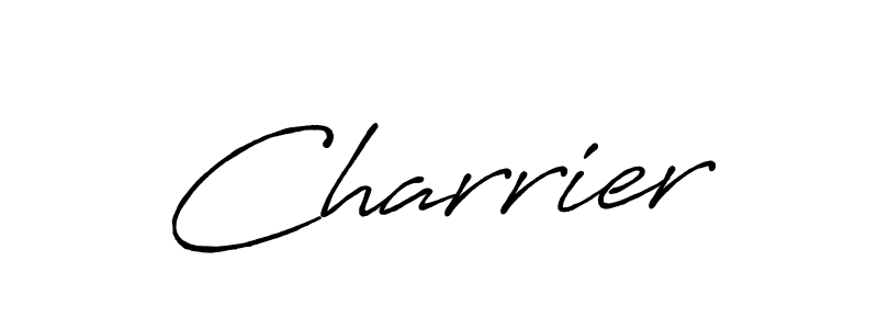 Make a beautiful signature design for name Charrier. Use this online signature maker to create a handwritten signature for free. Charrier signature style 7 images and pictures png