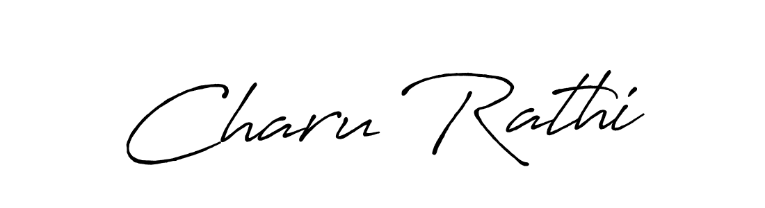 Also we have Charu Rathi name is the best signature style. Create professional handwritten signature collection using Antro_Vectra_Bolder autograph style. Charu Rathi signature style 7 images and pictures png