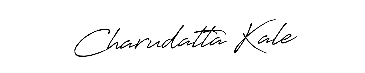 Make a beautiful signature design for name Charudatta Kale. Use this online signature maker to create a handwritten signature for free. Charudatta Kale signature style 7 images and pictures png