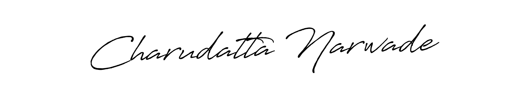 You can use this online signature creator to create a handwritten signature for the name Charudatta Narwade. This is the best online autograph maker. Charudatta Narwade signature style 7 images and pictures png