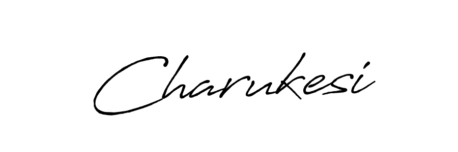 Use a signature maker to create a handwritten signature online. With this signature software, you can design (Antro_Vectra_Bolder) your own signature for name Charukesi. Charukesi signature style 7 images and pictures png