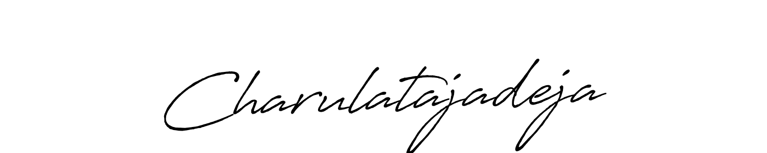 Charulatajadeja stylish signature style. Best Handwritten Sign (Antro_Vectra_Bolder) for my name. Handwritten Signature Collection Ideas for my name Charulatajadeja. Charulatajadeja signature style 7 images and pictures png