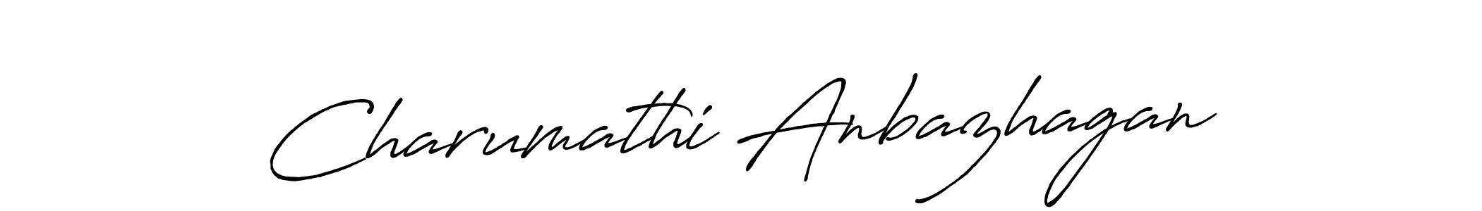 Use a signature maker to create a handwritten signature online. With this signature software, you can design (Antro_Vectra_Bolder) your own signature for name Charumathi Anbazhagan. Charumathi Anbazhagan signature style 7 images and pictures png