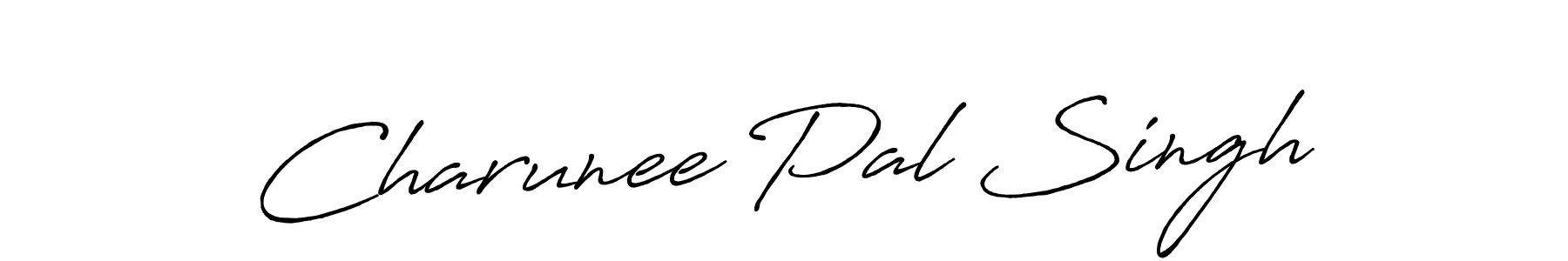 It looks lik you need a new signature style for name Charunee Pal Singh. Design unique handwritten (Antro_Vectra_Bolder) signature with our free signature maker in just a few clicks. Charunee Pal Singh signature style 7 images and pictures png