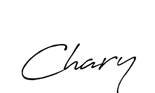 Create a beautiful signature design for name Chary. With this signature (Antro_Vectra_Bolder) fonts, you can make a handwritten signature for free. Chary signature style 7 images and pictures png