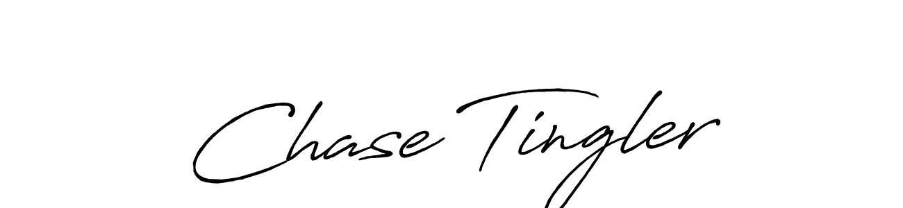 Create a beautiful signature design for name Chase Tingler. With this signature (Antro_Vectra_Bolder) fonts, you can make a handwritten signature for free. Chase Tingler signature style 7 images and pictures png