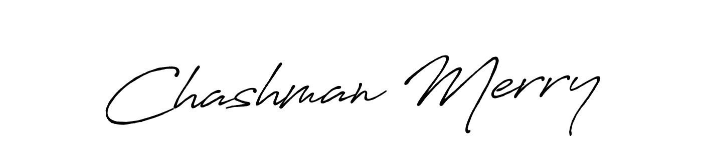 Make a beautiful signature design for name Chashman Merry. Use this online signature maker to create a handwritten signature for free. Chashman Merry signature style 7 images and pictures png