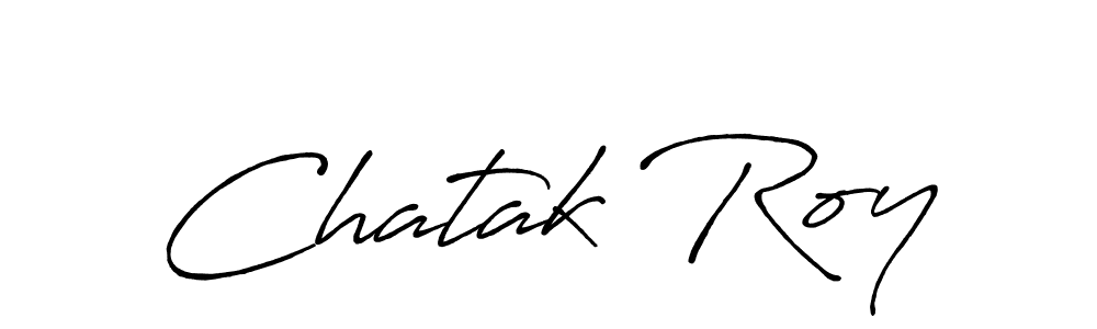 Also You can easily find your signature by using the search form. We will create Chatak Roy name handwritten signature images for you free of cost using Antro_Vectra_Bolder sign style. Chatak Roy signature style 7 images and pictures png