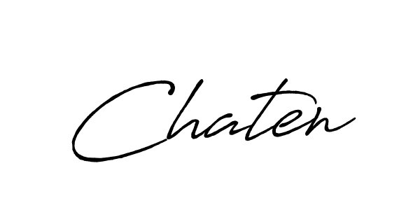 Similarly Antro_Vectra_Bolder is the best handwritten signature design. Signature creator online .You can use it as an online autograph creator for name Chaten. Chaten signature style 7 images and pictures png