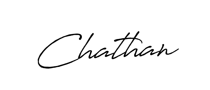 Design your own signature with our free online signature maker. With this signature software, you can create a handwritten (Antro_Vectra_Bolder) signature for name Chathan. Chathan signature style 7 images and pictures png
