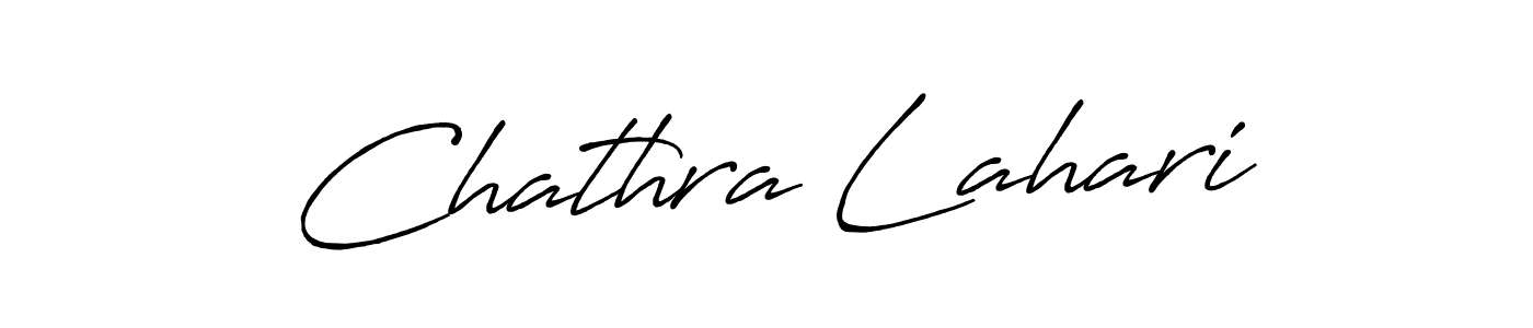 Similarly Antro_Vectra_Bolder is the best handwritten signature design. Signature creator online .You can use it as an online autograph creator for name Chathra Lahari. Chathra Lahari signature style 7 images and pictures png