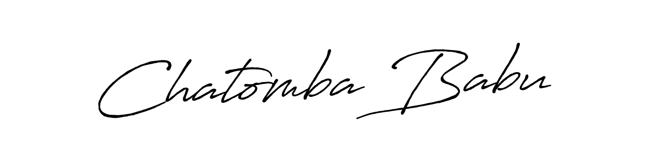 Here are the top 10 professional signature styles for the name Chatomba Babu. These are the best autograph styles you can use for your name. Chatomba Babu signature style 7 images and pictures png