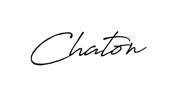 How to make Chaton name signature. Use Antro_Vectra_Bolder style for creating short signs online. This is the latest handwritten sign. Chaton signature style 7 images and pictures png