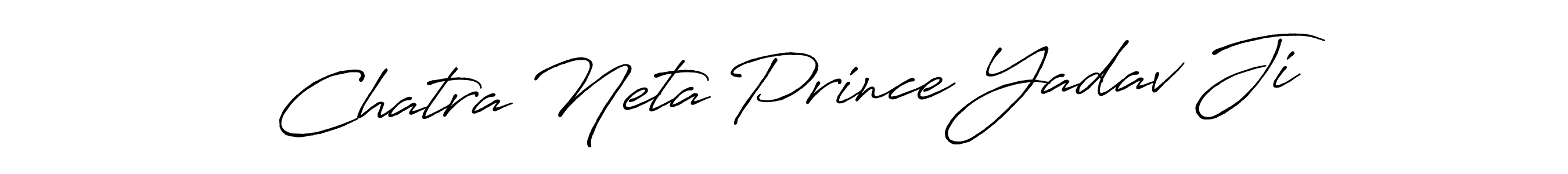 Similarly Antro_Vectra_Bolder is the best handwritten signature design. Signature creator online .You can use it as an online autograph creator for name Chatra Neta Prince Yadav Ji. Chatra Neta Prince Yadav Ji signature style 7 images and pictures png