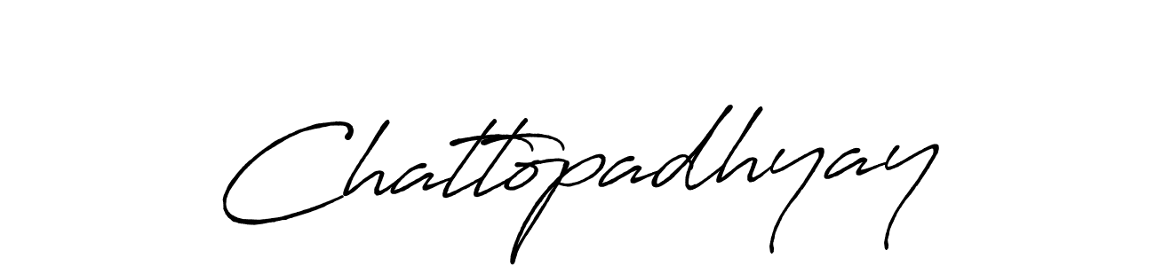 How to make Chattopadhyay signature? Antro_Vectra_Bolder is a professional autograph style. Create handwritten signature for Chattopadhyay name. Chattopadhyay signature style 7 images and pictures png