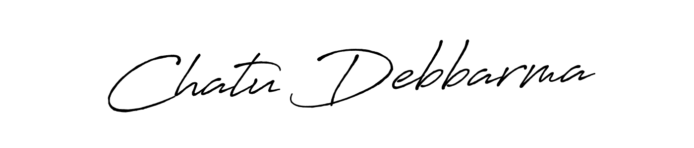 Similarly Antro_Vectra_Bolder is the best handwritten signature design. Signature creator online .You can use it as an online autograph creator for name Chatu Debbarma. Chatu Debbarma signature style 7 images and pictures png