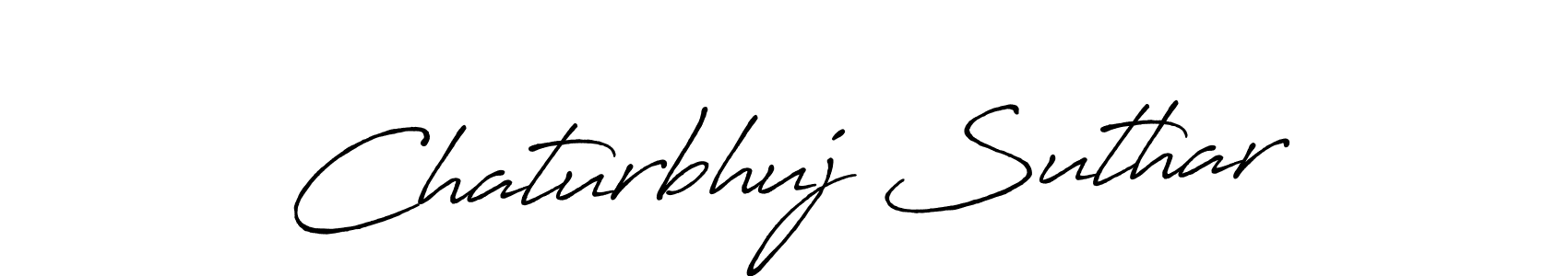 if you are searching for the best signature style for your name Chaturbhuj Suthar. so please give up your signature search. here we have designed multiple signature styles  using Antro_Vectra_Bolder. Chaturbhuj Suthar signature style 7 images and pictures png