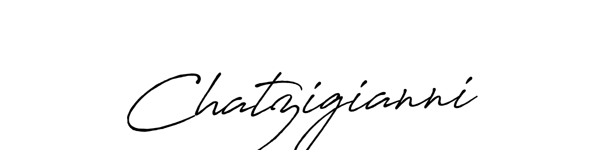 How to Draw Chatzigianni signature style? Antro_Vectra_Bolder is a latest design signature styles for name Chatzigianni. Chatzigianni signature style 7 images and pictures png