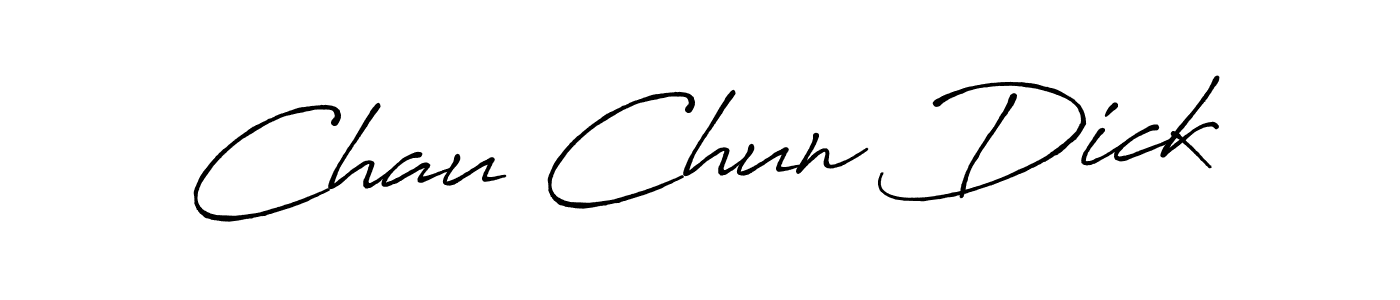 How to Draw Chau Chun Dick signature style? Antro_Vectra_Bolder is a latest design signature styles for name Chau Chun Dick. Chau Chun Dick signature style 7 images and pictures png