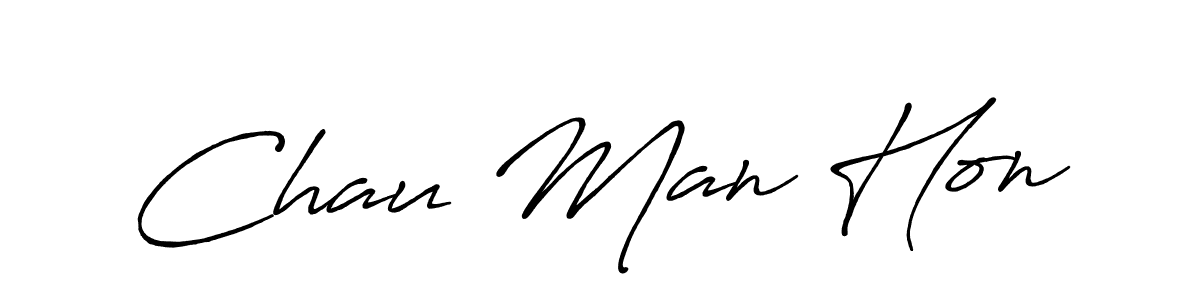 You should practise on your own different ways (Antro_Vectra_Bolder) to write your name (Chau Man Hon) in signature. don't let someone else do it for you. Chau Man Hon signature style 7 images and pictures png