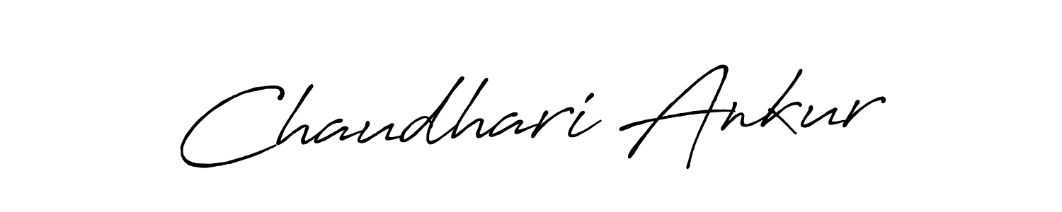 Here are the top 10 professional signature styles for the name Chaudhari Ankur. These are the best autograph styles you can use for your name. Chaudhari Ankur signature style 7 images and pictures png