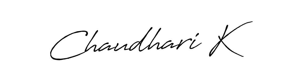 You can use this online signature creator to create a handwritten signature for the name Chaudhari K. This is the best online autograph maker. Chaudhari K signature style 7 images and pictures png