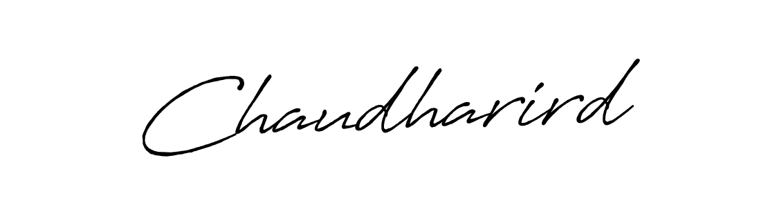 Once you've used our free online signature maker to create your best signature Antro_Vectra_Bolder style, it's time to enjoy all of the benefits that Chaudharird name signing documents. Chaudharird signature style 7 images and pictures png