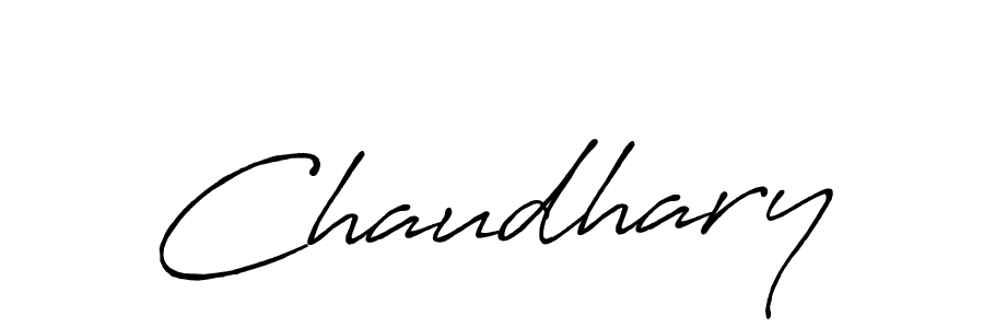 It looks lik you need a new signature style for name Chaudhary. Design unique handwritten (Antro_Vectra_Bolder) signature with our free signature maker in just a few clicks. Chaudhary signature style 7 images and pictures png