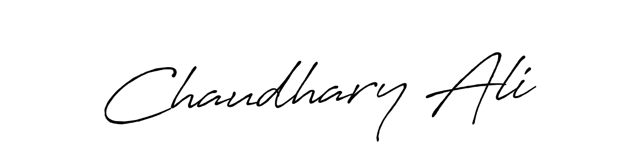 You should practise on your own different ways (Antro_Vectra_Bolder) to write your name (Chaudhary Ali) in signature. don't let someone else do it for you. Chaudhary Ali signature style 7 images and pictures png