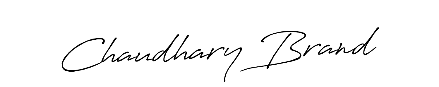 Chaudhary Brand stylish signature style. Best Handwritten Sign (Antro_Vectra_Bolder) for my name. Handwritten Signature Collection Ideas for my name Chaudhary Brand. Chaudhary Brand signature style 7 images and pictures png