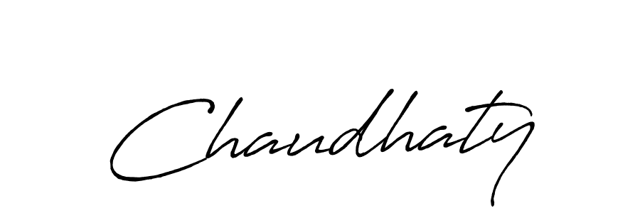 Make a beautiful signature design for name Chaudhaty. Use this online signature maker to create a handwritten signature for free. Chaudhaty signature style 7 images and pictures png